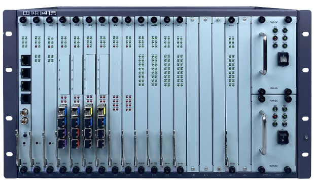 雙回路線路VDM600局端線保護(hù)設(shè)備圖
